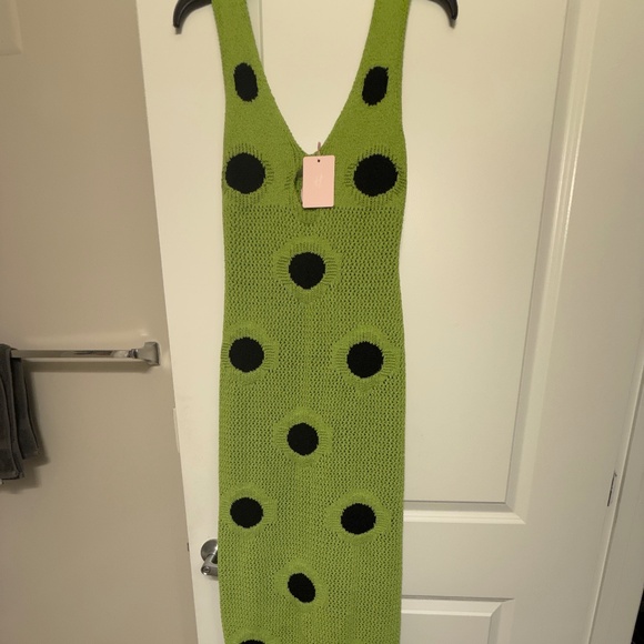Hanifa Dresses & Skirts - Hanifa Harper Maxi Dress (Lime) - size L